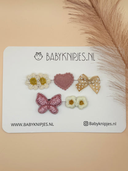 Newborn set: Blush & Bloem