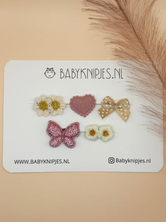 Newborn set: Blush & Bloem