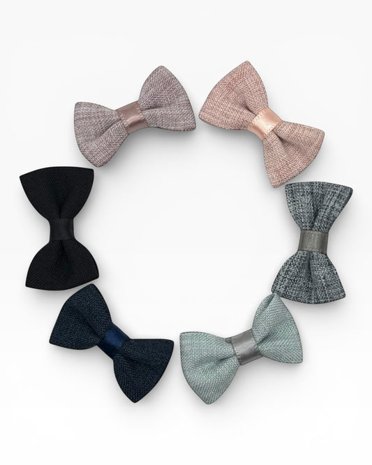 Soft Neutrals Strikjes – Everyday Set (6 stuks)