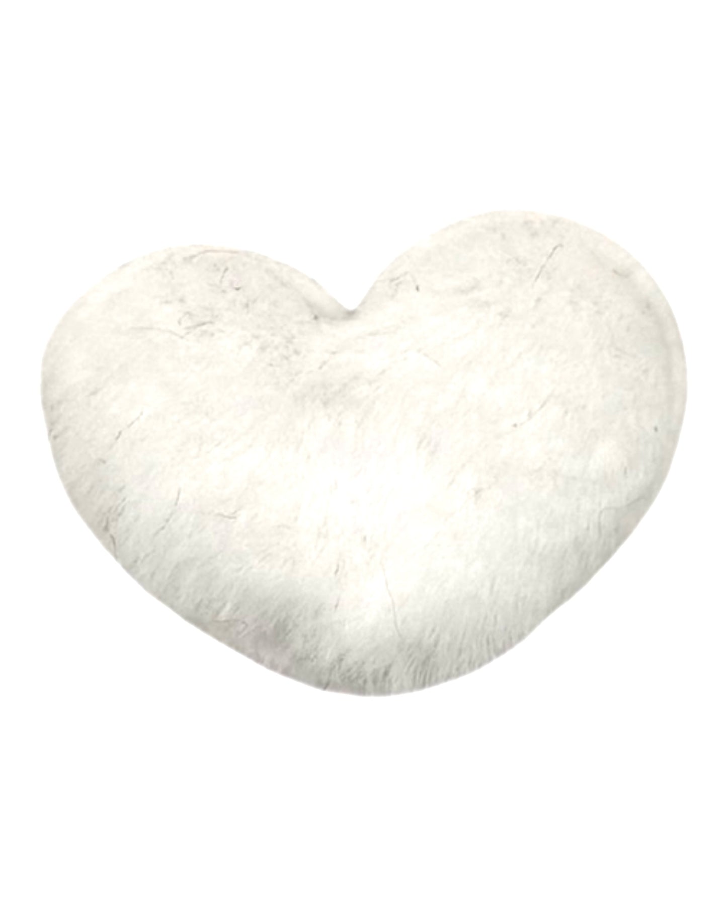 Fluffy Heart Clips