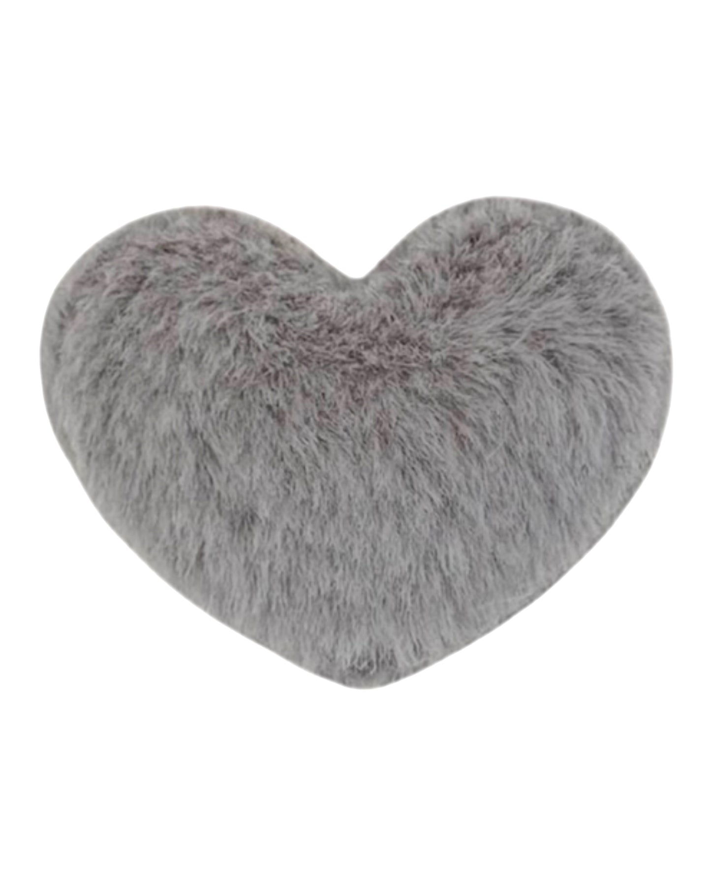 Fluffy Heart Clips