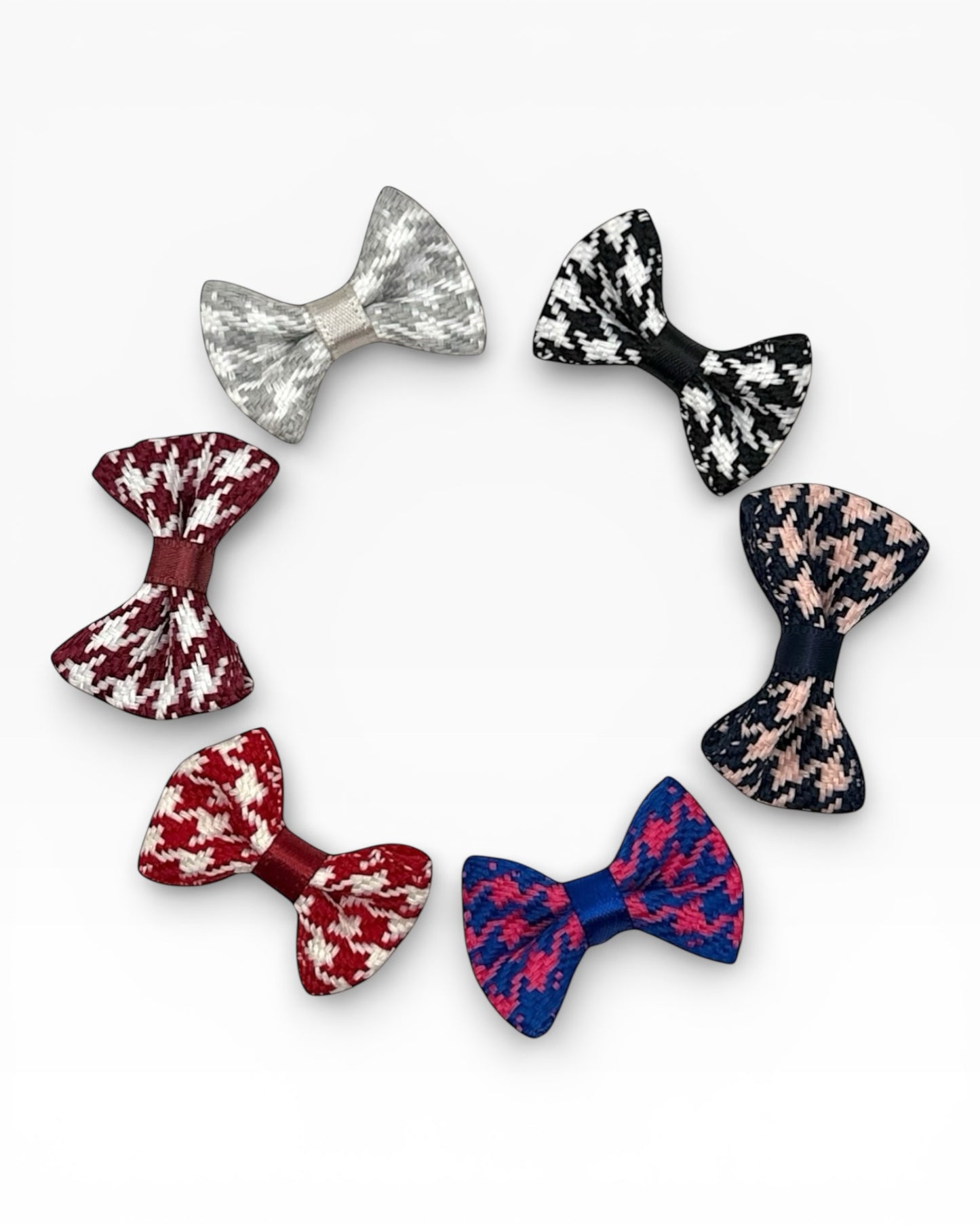 Strikjes set – Pied-de-poule (6 stuks)