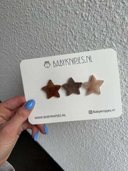 Velvet Sterren – Knipjes Set Aarde (3 stuks)