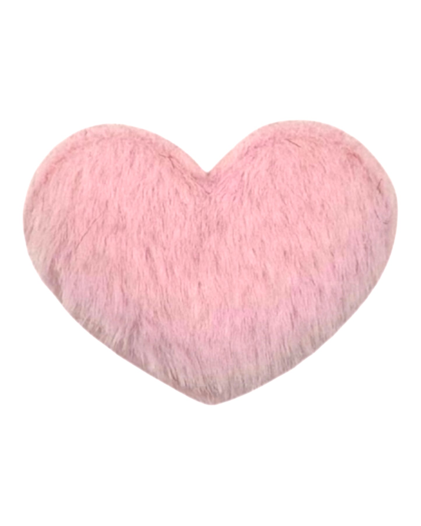 Fluffy Heart Clips