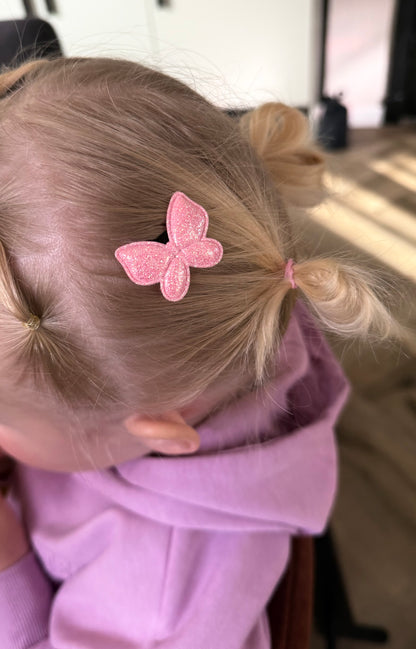 Vlinders Glitter Warm Mix – set van 3 knipjes (3,5 cm)